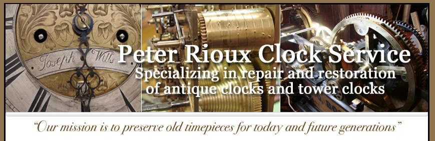 Peter Rioux Clock Services